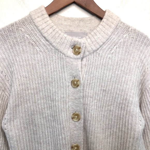 Everlane The Cropped Alpaca Cardigan - Picture 5 of 9